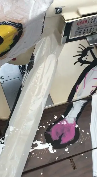 Acción en New York – Street-Art: Szene aus dem Art-Is-Trash-Video von Francisco de Pájaro