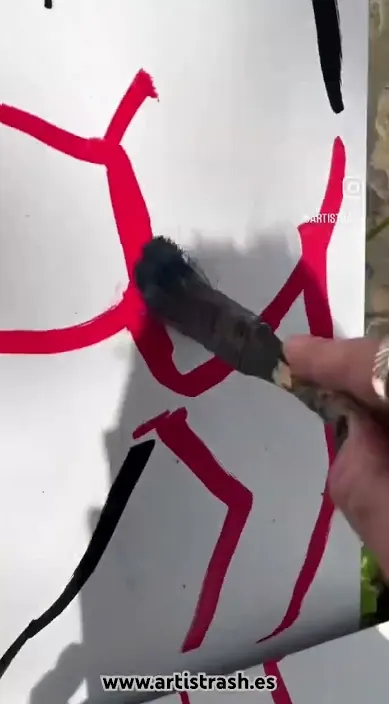 Adiós BCN – Street-Art: Szene aus dem Art-Is-Trash-Video von Francisco de Pájaro