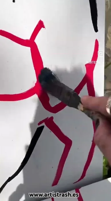 Adiós BCN – Street-Art: Szene aus dem Art-Is-Trash-Video von Francisco de Pájaro