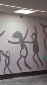  – Street-Art in Barcelona: Szene aus dem Art-Is-Trash-Video von Francisco de Pájaro