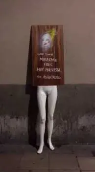  – Street-Art in Barcelona: Szene aus dem Art-Is-Trash-Video von Francisco de Pájaro