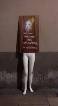  – Street-Art in Barcelona: Szene aus dem Art-Is-Trash-Video von Francisco de Pájaro