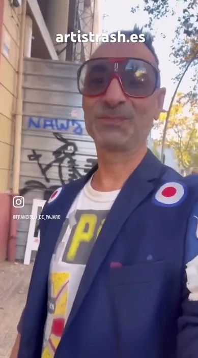 Auditivas y visuales – Street-Art in Barcelona: Szene aus dem Art-Is-Trash-Video von Francisco de Pájaro
