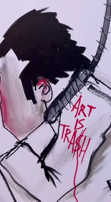 Autónomo – Street-Art in Barcelona: Szene aus dem Art-Is-Trash-Video von Francisco de Pájaro