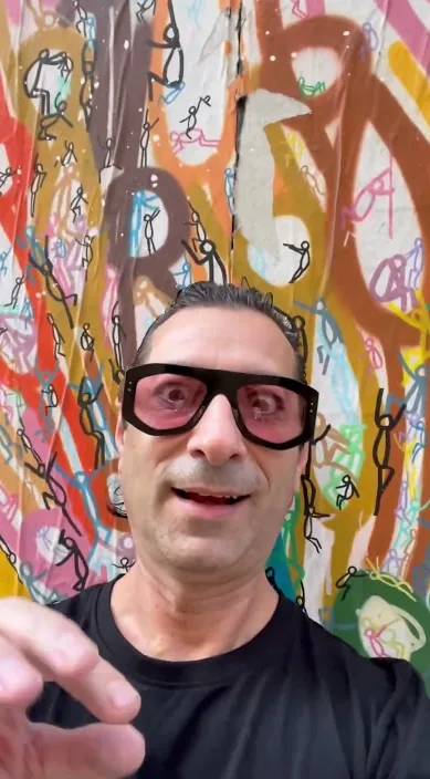 Bang – Street-Art in Barcelona: Szene aus dem Art-Is-Trash-Video von Francisco de Pájaro