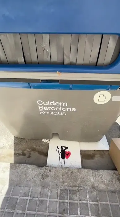 Caballo indio. www. es – Street-Art: Szene aus dem Art-Is-Trash-Video von Francisco de Pájaro