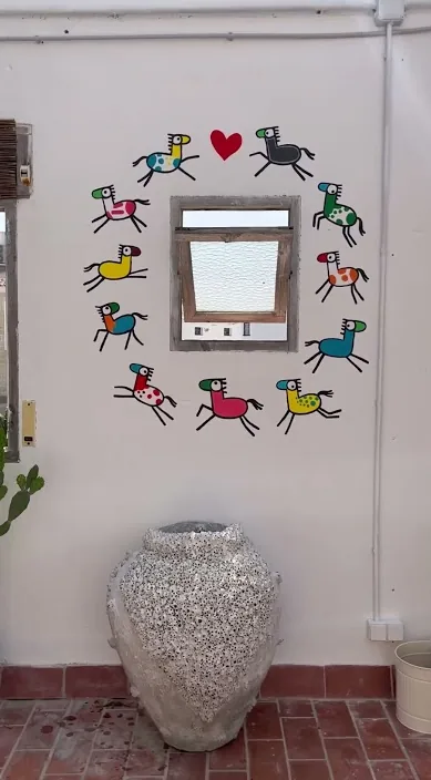 Caballos – Street-Art in Barcelona: Szene aus dem Art-Is-Trash-Video von Francisco de Pájaro