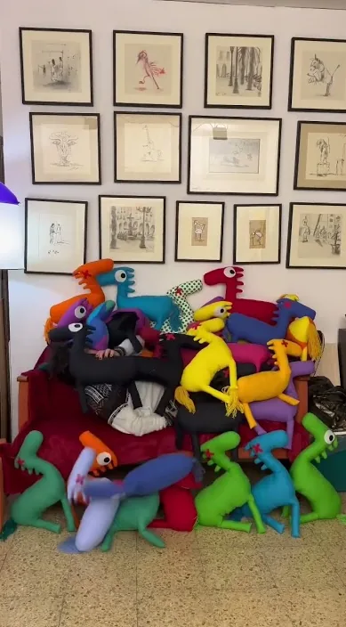 Caballos indios salvajes – Street-Art in Barcelona: Szene aus dem Art-Is-Trash-Video von Francisco de Pájaro