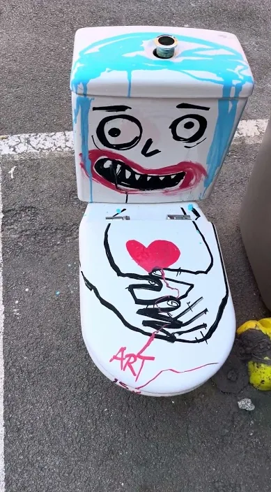 Calle – Street-Art in Barcelona: Szene aus dem Art-Is-Trash-Video von Francisco de Pájaro
