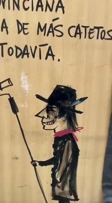 Cateto de ciudad es – Street-Art in Barcelona: Szene aus dem Art-Is-Trash-Video von Francisco de Pájaro