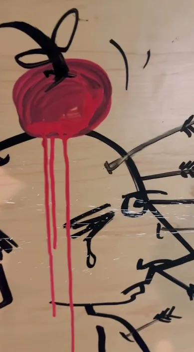 Certero – Street-Art in Barcelona: Szene aus dem Art-Is-Trash-Video von Francisco de Pájaro