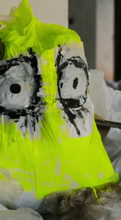 Converse – Street-Art in Barcelona: Szene aus dem Art-Is-Trash-Video von Francisco de Pájaro