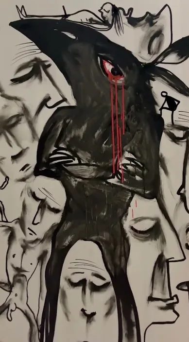 Cuervo – Street-Art in Barcelona: Szene aus dem Art-Is-Trash-Video von Francisco de Pájaro