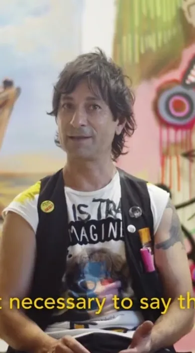 El 24 de junio en BCN. es – Street-Art: Szene aus dem Art-Is-Trash-Video von Francisco de Pájaro