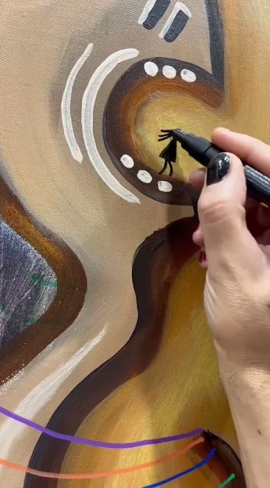 En el estudio – Street-Art in Barcelona: Szene aus dem Art-Is-Trash-Video von Francisco de Pájaro
