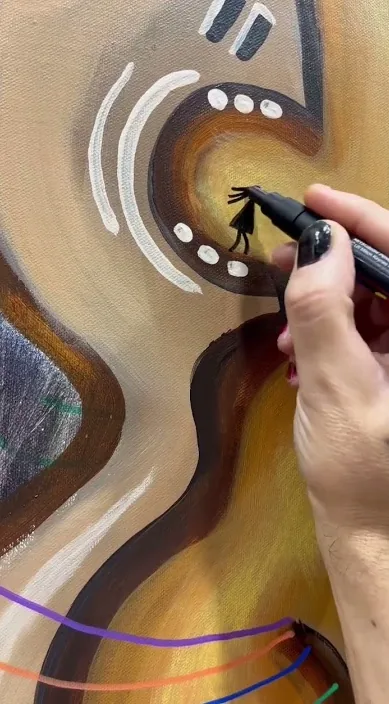 En el estudio – Street-Art in Barcelona: Szene aus dem Art-Is-Trash-Video von Francisco de Pájaro