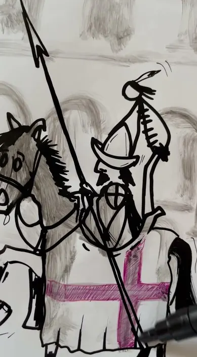 Extremadura – Street-Art: Szene aus dem Art-Is-Trash-Video von Francisco de Pájaro