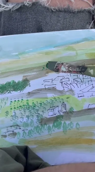 Extremadura, mi amada tierra – Street-Art: Szene aus dem Art-Is-Trash-Video von Francisco de Pájaro