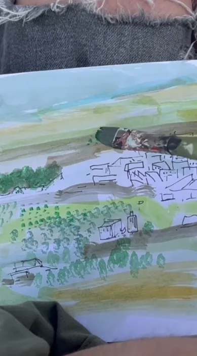 Extremadura, mi amada tierra – Street-Art: Szene aus dem Art-Is-Trash-Video von Francisco de Pájaro