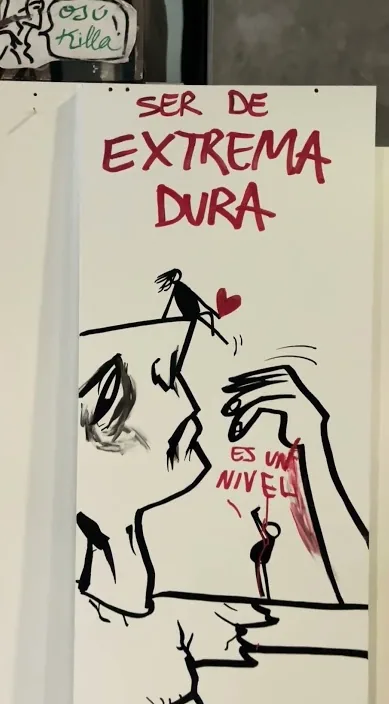 Extremadura – Street-Art: Szene aus dem Art-Is-Trash-Video von Francisco de Pájaro