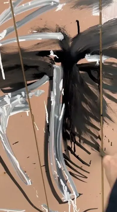 FACE www. es – Street-Art in Barcelona: Szene aus dem Art-Is-Trash-Video von Francisco de Pájaro