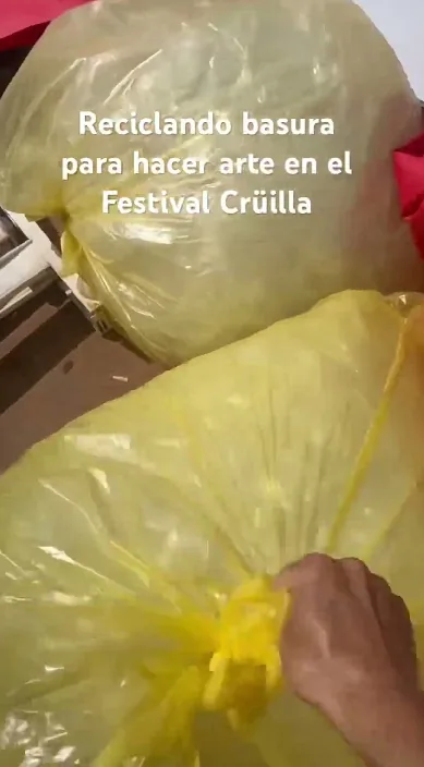 Festival Cruilla – Street-Art in Barcelona: Szene aus dem Art-Is-Trash-Video von Francisco de Pájaro