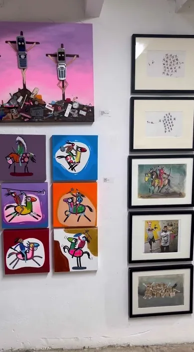 Galería – Street-Art in Barcelona: Szene aus dem Art-Is-Trash-Video von Francisco de Pájaro