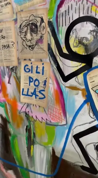 Gilis – Street-Art in Barcelona: Szene aus dem Art-Is-Trash-Video von Francisco de Pájaro