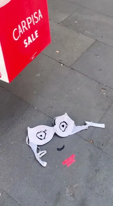 La vida en roma – Street-Art: Szene aus dem Art-Is-Trash-Video von Francisco de Pájaro