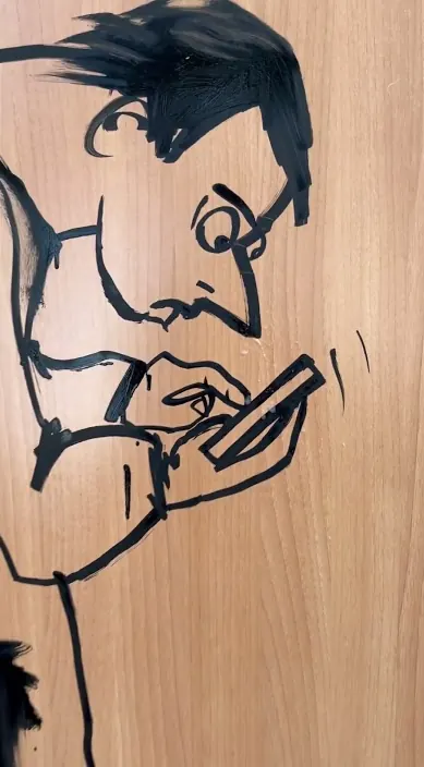 La vida fácil – Street-Art in Barcelona: Szene aus dem Art-Is-Trash-Video von Francisco de Pájaro