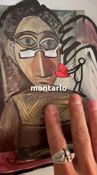 Las señoritas – Street-Art in Barcelona: Szene aus dem Art-Is-Trash-Video von Francisco de Pájaro