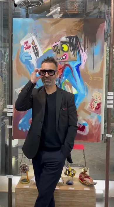 LLUVIA TRASH #franciscodepajaro #art #arteurbano Lluvia trash – Street-Art in Barcelona: Szene aus dem Art-Is-Trash-Video von Francisco de Pájaro