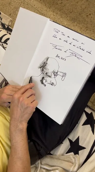 Mi nuevo libro. es – Street-Art in Barcelona: Szene aus dem Art-Is-Trash-Video von Francisco de Pájaro