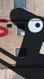 Mural - Caballo Negro en Mahón – Street-Art in Barcelona: Szene aus dem Art-Is-Trash-Video von Francisco de Pájaro