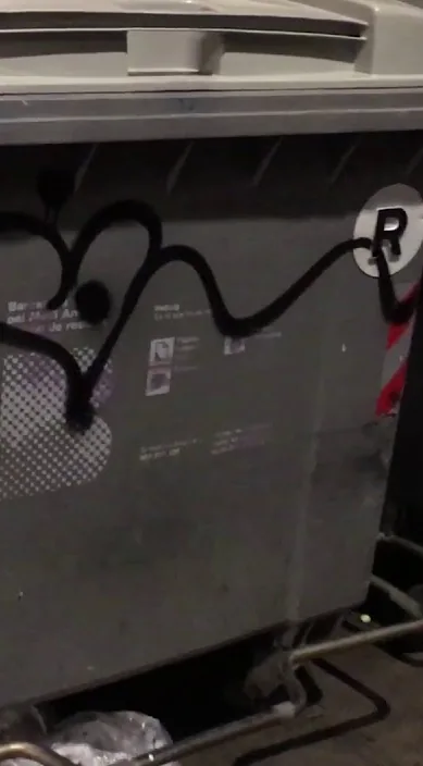 Nacido de un hombre destrozado – Street-Art in Barcelona: Szene aus dem Art-Is-Trash-Video von Francisco de Pájaro