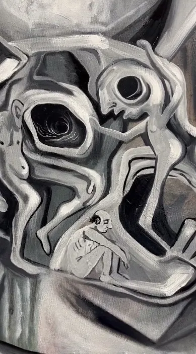Naturaleza – Street-Art in Barcelona: Szene aus dem Art-Is-Trash-Video von Francisco de Pájaro