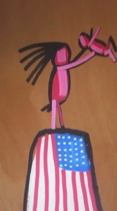New york, 2015. es – Street-Art: Szene aus dem Art-Is-Trash-Video von Francisco de Pájaro
