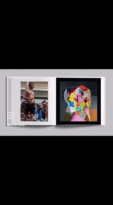 Nuevo libro – Street-Art in Barcelona: Szene aus dem Art-Is-Trash-Video von Francisco de Pájaro