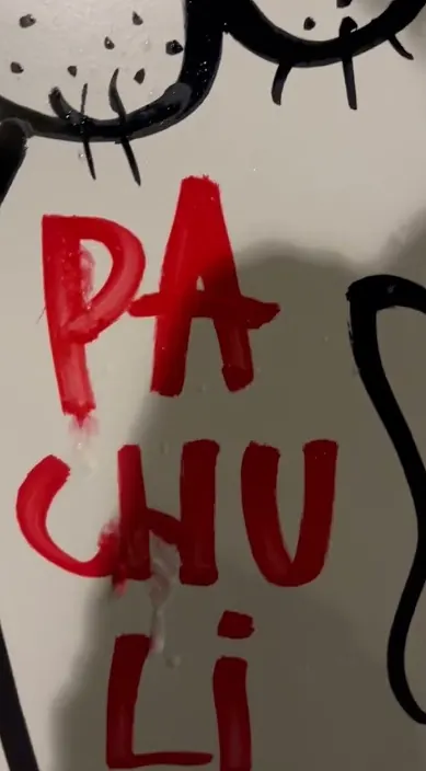 PACHULI www. es – Street-Art in Barcelona: Szene aus dem Art-Is-Trash-Video von Francisco de Pájaro