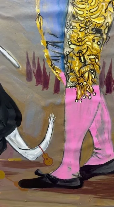 PASIÓN. www. es – Street-Art in Barcelona: Szene aus dem Art-Is-Trash-Video von Francisco de Pájaro