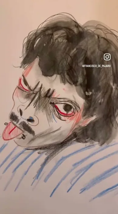 Peluquero – Street-Art in Barcelona: Szene aus dem Art-Is-Trash-Video von Francisco de Pájaro
