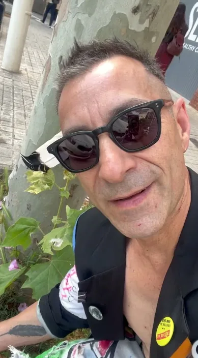 Primavera – Street-Art in Barcelona: Szene aus dem Art-Is-Trash-Video von Francisco de Pájaro