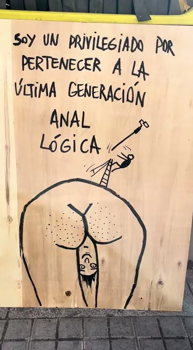 Privilegiado – Street-Art in Barcelona: Szene aus dem Art-Is-Trash-Video von Francisco de Pájaro