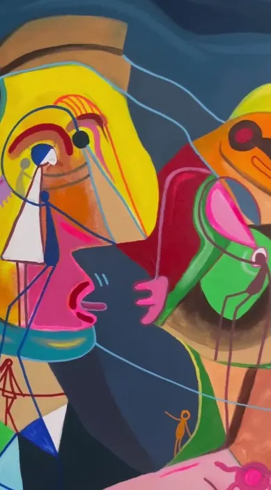 Próxima exposición en alemania – Street-Art: Szene aus dem Art-Is-Trash-Video von Francisco de Pájaro