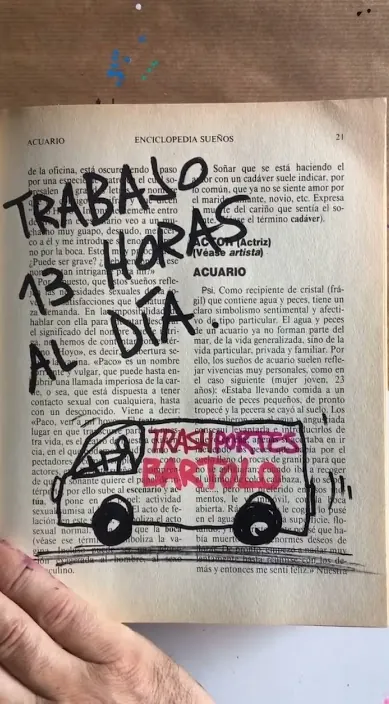 PUTERO 👉artistrash.es #artistrash #arteurbano #streetart #franciscodepajaro #art Putero es – Street-Art in Barcelona: Szene aus dem Art-Is-Trash-Video von Francisco de Pájaro
