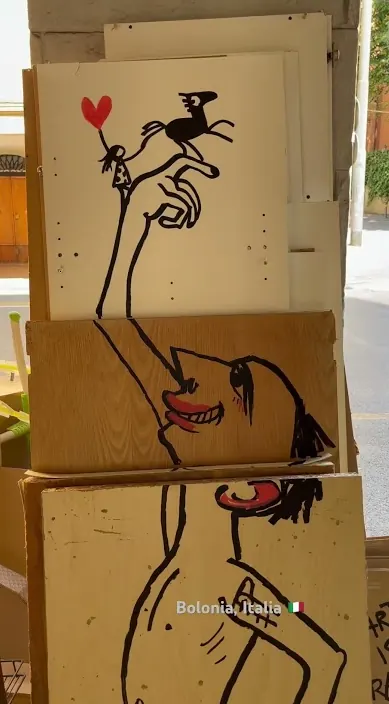 REGALarte – Street-Art in Barcelona: Szene aus dem Art-Is-Trash-Video von Francisco de Pájaro