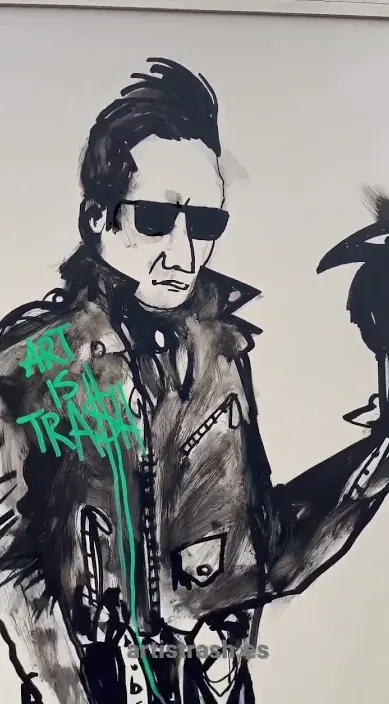 Rocker – Street-Art in Barcelona: Szene aus dem Art-Is-Trash-Video von Francisco de Pájaro