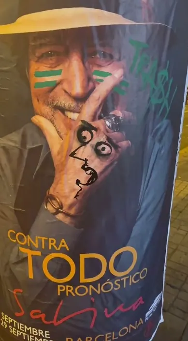Sabina – Street-Art in Barcelona: Szene aus dem Art-Is-Trash-Video von Francisco de Pájaro