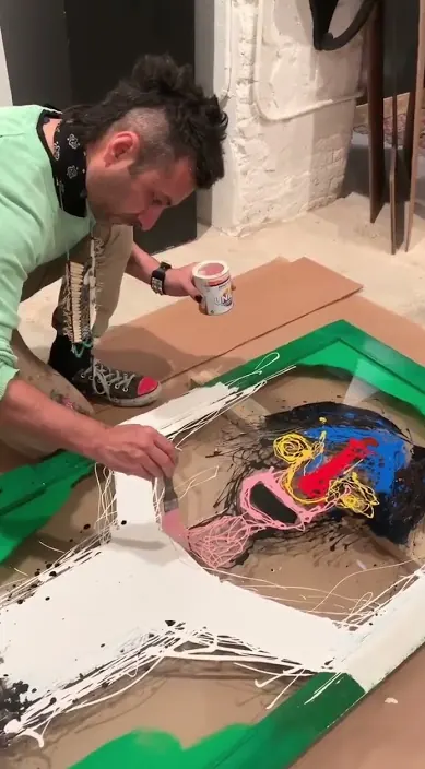 So Alone So Alone – Street-Art in Barcelona: Szene aus dem Art-Is-Trash-Video von Francisco de Pájaro