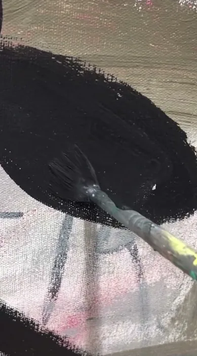 Sonido de un pincel – Street-Art in Barcelona: Szene aus dem Art-Is-Trash-Video von Francisco de Pájaro